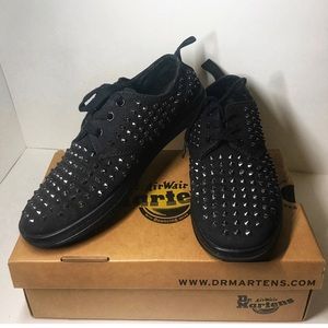 Dr. Martens Black Canvas Sneakers